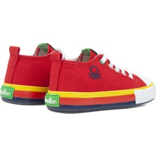 Benetton | BN-30653 - 3394 Kırmızı - Çocuk Spor Ayakkabı