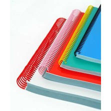 Mapi Mapicoil 4:1 Plastik Helezon Spiral 22 mm Şeffaf 50 Adet