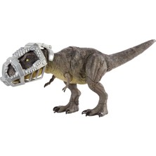 Jurassic World Yürüyen Mücadeleci T-Rex Figürü, Isırma Hareketi, Hareketli Eklemleri Ve Özgün Tasarımıyla, 4 Yaş Ve Üzeri Çocuklar İçin Gwd67