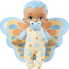 My Garden Baby İlk Kelebek Bebeğim (23 cm), Pelüş Kanatları ve Yumuşak Gövdesi ile Mavi Saçlı, 18 Ay ve Üzeri HBH38