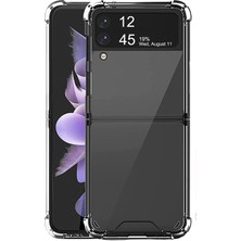 Case Street Casestreet Samsung Galaxy Z Flip 3 Kılıf Antishock Korumalı Silikon Renksiz