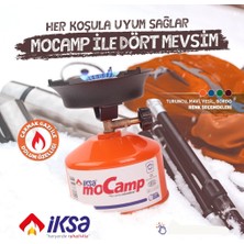 Iksa Mocamp Portatif Çakmak Gazlı Kullanım Pratik Kamp Ocağı Yeni Model Yeni Renkler