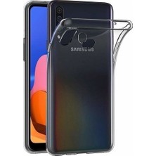 Samsung Galaxy A20S Uyumlu Kılıf A+ Şeffaf Lüx Süper Yumuşak 0.3mm Ince Süper Silikon
