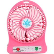 Anycast Vantilatör Şarjlı Fan Mini  Pembe