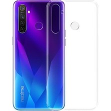 Wowacs Realme 5 Pro Uyumlu Kılıf A+ Şeffaf Lüx Süper Yumuşak 0.3mm Ince Süper Silikon