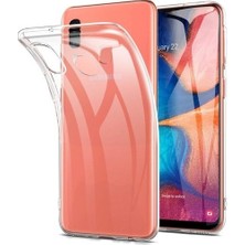 Samsung Galaxy A30 Uyumlu Kılıf A+ Şeffaf Lüx Süper Yumuşak 0.3mm Ince Süper Silikon