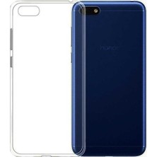 wowacs Huawei Y5 2018 Uyumlu Kılıf A+ Şeffaf Lüx Süper Yumuşak 0.3mm Ince Süper Silikon