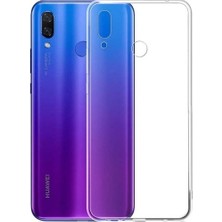 wowacs Huawei Y9 2019 Uyumlu Kılıf A+ Şeffaf Lüx Süper Yumuşak 0.3mm Ince Süper Silikon