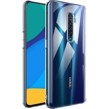 wowacs Oppo Reno 2 Uyumlu Kılıf A+ Şeffaf Lüx Süper Yumuşak 0.3mm Ince Süper Silikon