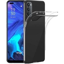 wowacs Oppo Reno 4 Uyumlu Kılıf A+ Şeffaf Lüx Süper Yumuşak 0.3mm Ince Süper Silikon