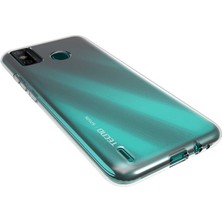 wowacs Tecno Spark 6 Go Uyumlu Kılıf A+ Şeffaf Lüx Süper Yumuşak 0.3mm Ince Süper Silikon