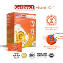Vitamin C+ 1000 Mg C Vitamini, D Vitamini, Çinko 40 Saşe – Uzun Salınımlı C Vitamini, Susuz Kullanım