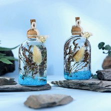 Imperiums Dekoratif Kandil Mum 100 ml Mavi 2'li Set