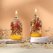 Imperiums Dekoratif Kandil Mum 100 ml Sarı 2'li Set