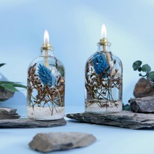 Imperiums Dekoratif Kandil Mum 100 ml Beyaz 2'li Set
