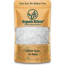 Organik Bitkim Tane Limon Tuzu 1 kg