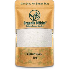 Organik Bitkim Toz Limon Tuzu 5 kg