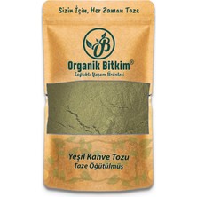 Organik Bitkim Yeşil Kahve Toz 1000 gr Doğal Taze