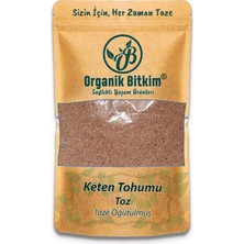 Organik Bitkim Keten Tohumu Toz 500 gr