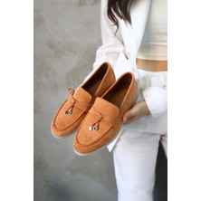 Nilufarr Lou Turuncu  Süet Kadın Casual Ayakkabı