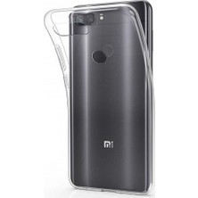 wowacs Xiaomi Mi 8 Lite Uyumlu Kılıf A+ Şeffaf Lüx Süper Yumuşak 0.3mm Ince Süper Silikon