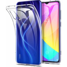 wowacs Xiaomi Mi 9 Lite Uyumlu Kılıf A+ Şeffaf Lüx Süper Yumuşak 0.3mm Ince Süper Silikon