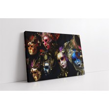 Tablosan Maske Kanvas Tablo