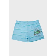Slipstop Surf Rider Desenli Mayo Short Erkek Çocuk Mayo Short SM22120219