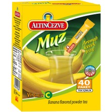 Altıncezve Muz Aromalı Tek İçimlik İçecek Tozu 40 x 1.5 gr