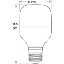 Cata CT-4329 15W/6400K LED Ampul (Beyaz) Cata