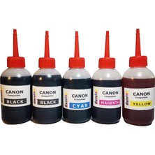 Duruink Canon Pg 545 cl 546 Kartuş Dolum Seti 5 Li Set 5X100ML Mürekkep