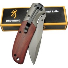 Browning Marka 22 cm Çakı Metal Çakmak ve Tesbih ile