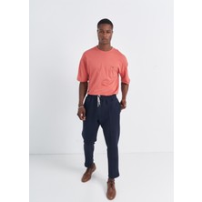 Bd Giyim Pocket Oversize Tişört Kiremit