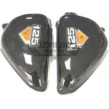 CSR Yan Kapak CB125 Siyah Tk