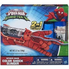 Hasbro  Spiderman Renkli Ağ ve Su Atan Eldiven B9764