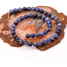 Taş Sandığı Sodalit Taşı Dizi (8 Mm)