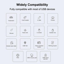 Streak USB 3.0 To 4 Port USB 3.0 Çoklayıcı Dönüştürücü Adaptör Otg