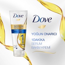 Dove 1 Minute Serum Saç Bakım Kremi Yoğun Onarıcı 170 ml X2 Adet