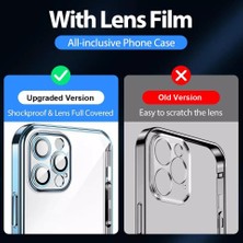 Dexmon iPhone 13 Pro Max Kılıf 3D Kamera ve Lens Korumalı Ultra Lüks Razer Platin Case