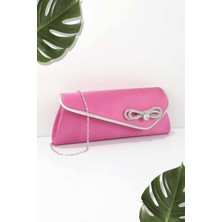 Fuşya Saten  Kadın Portföy C06113234638