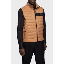 Boss Su Geçirmez Regular Fit Dik Yaka Yelek Erkek Yelek 50464300 260