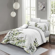 Monohome Green Branch Çift Kişilik Nevresim Takımı 3D Pamuk Saten