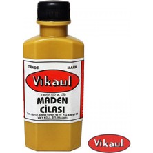 Vikaul Metal Parlatıcı Maden Cilası Kavil 100 gr