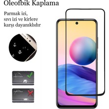 CepStok Xiaomi Redmi Note 10 5g Kırılmaz Cam 5d Tam Kaplayan 9h Temperli Ekran Koruyucu