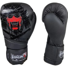 Dragon Yakuza Boks Eldiveni Muay Thai Kick Boks Eldiveni ve Whiteface Boks Bandajı 2’li Set