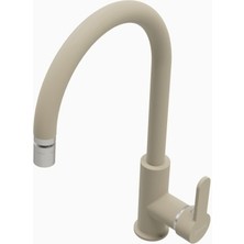 Polex Cristalüx Granit Eviye P-03+Swan-3 Bej