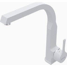 Polex Cristalüx Granit Eviye P-08+Luxury Beyaz