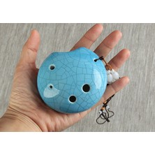 Xinhang Ocarina 6 Delik Küçük Ocarina Alto C Ton Acemi Ocarina Seramik Kolye Öğretim (Yurt Dışından)