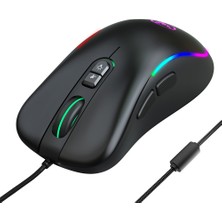 Hxsj J300 Kablolu Gaming Mouse Yedi Anahtar Makro Programlama