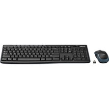 Logitech MK270  Ergonomik Kablosuz Klavye Fareseti 2.4 Ghz